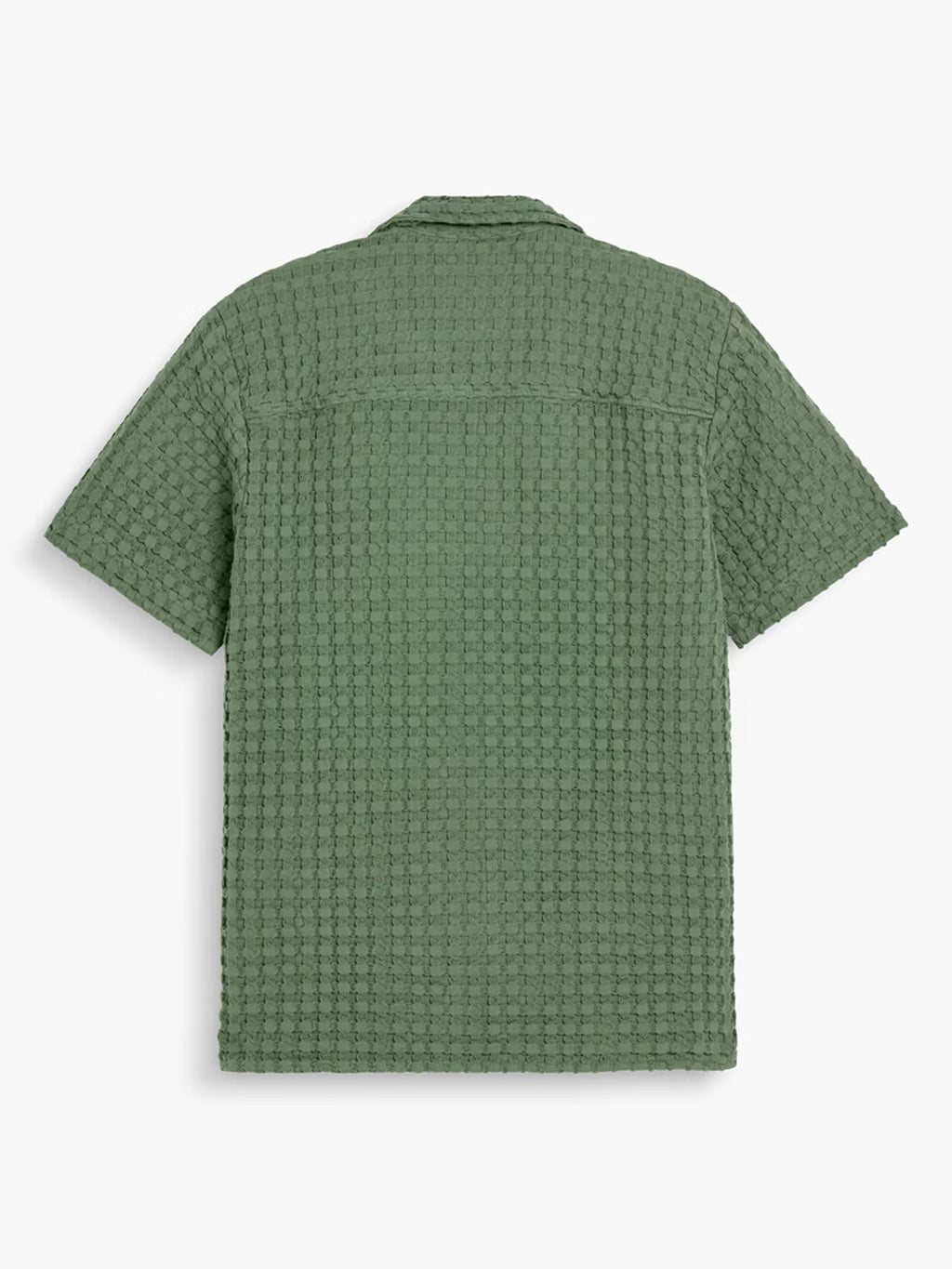 OAS - Green Cuba Waffle Shirt