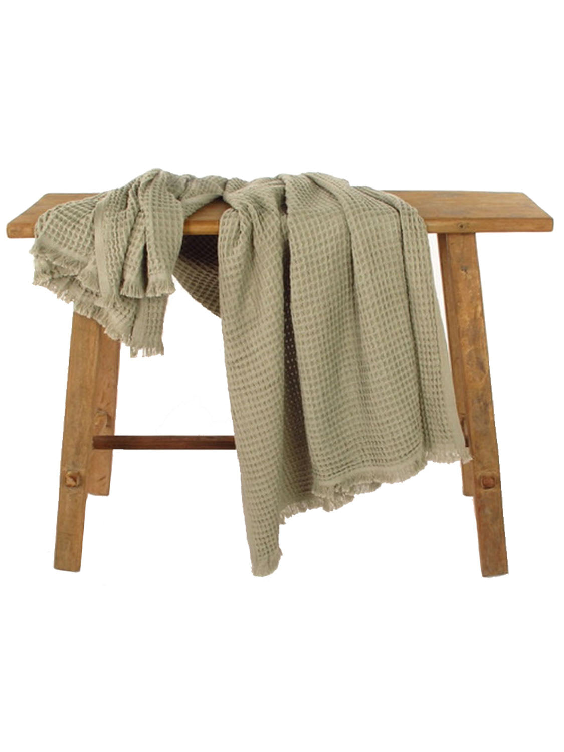 Waffle Throw | Sage - Collector Store Sydney