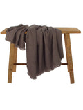 Waffle Throw | Charcoal - Collector Store Sydney