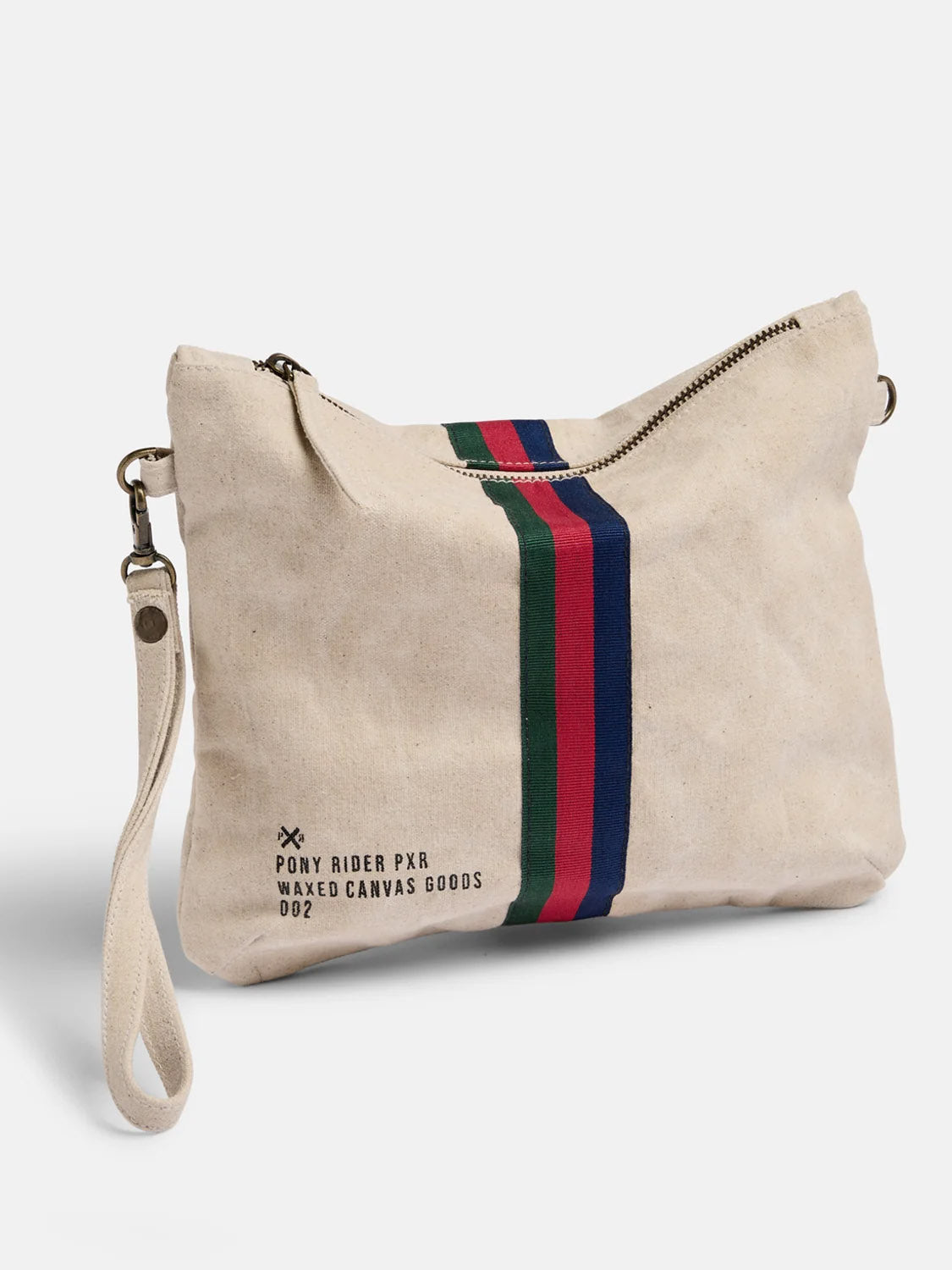 Pony Rider Escape Clutch | Natural Recycled | 28*23cm