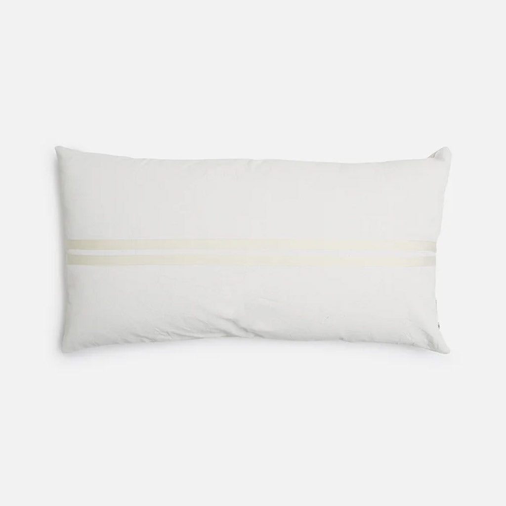 Wanderful Cushion Cover White | Natural | 48 x 90 - Collector Store Sydney
