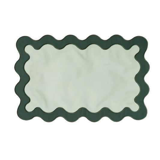 PLACEMAT SET OF 4 - RIVIE GREEN - Collector Store