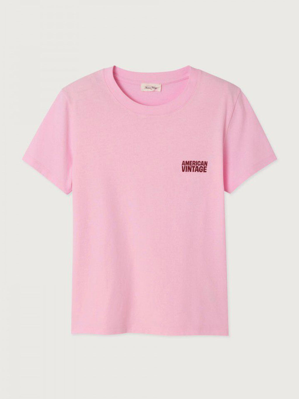 American Vintage Ykobow S/S Print Logo Tee - Candy