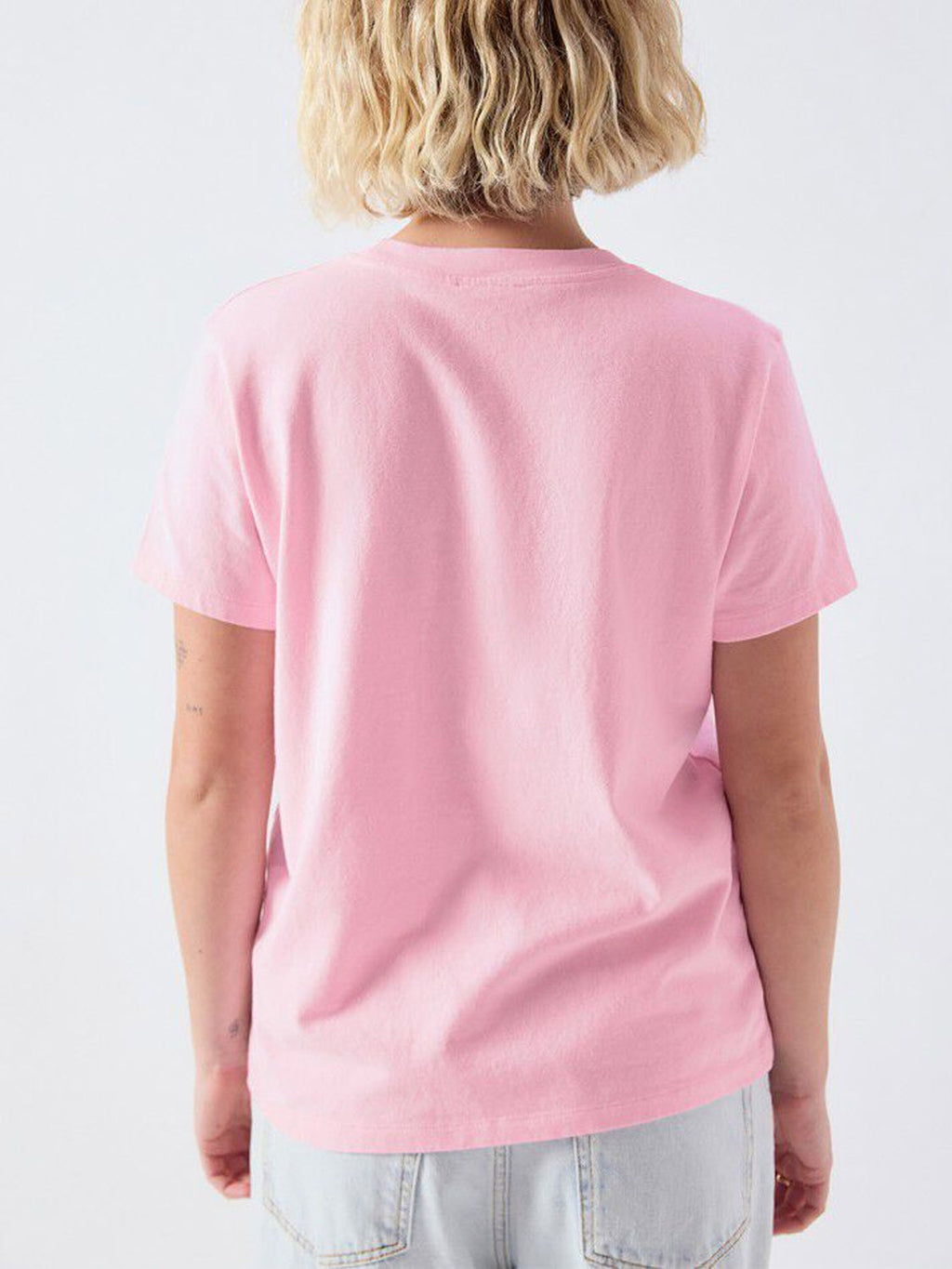 American Vintage Ykobow S/S Print Logo Tee - Candy