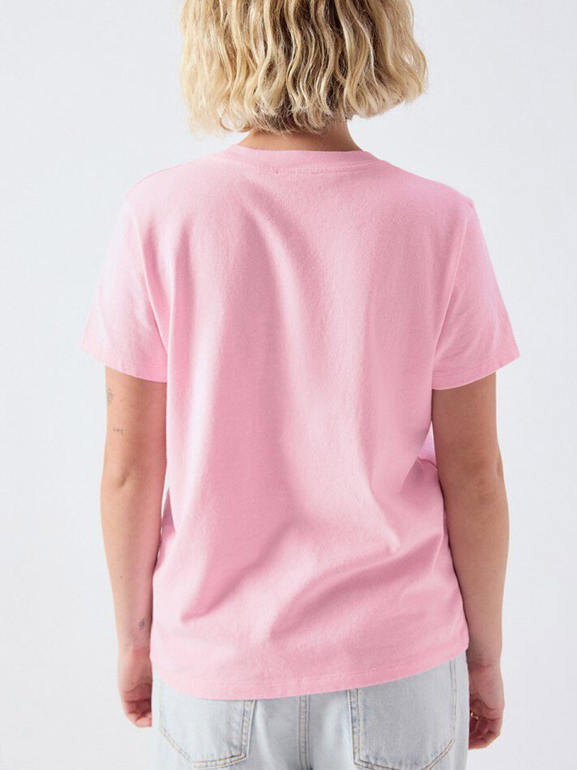 American Vintage Ykobow S/S Print Logo Tee - Candy
