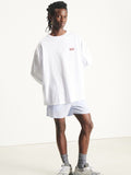 American Vintage Mens Long Sleeve Tee - Bysapick - White