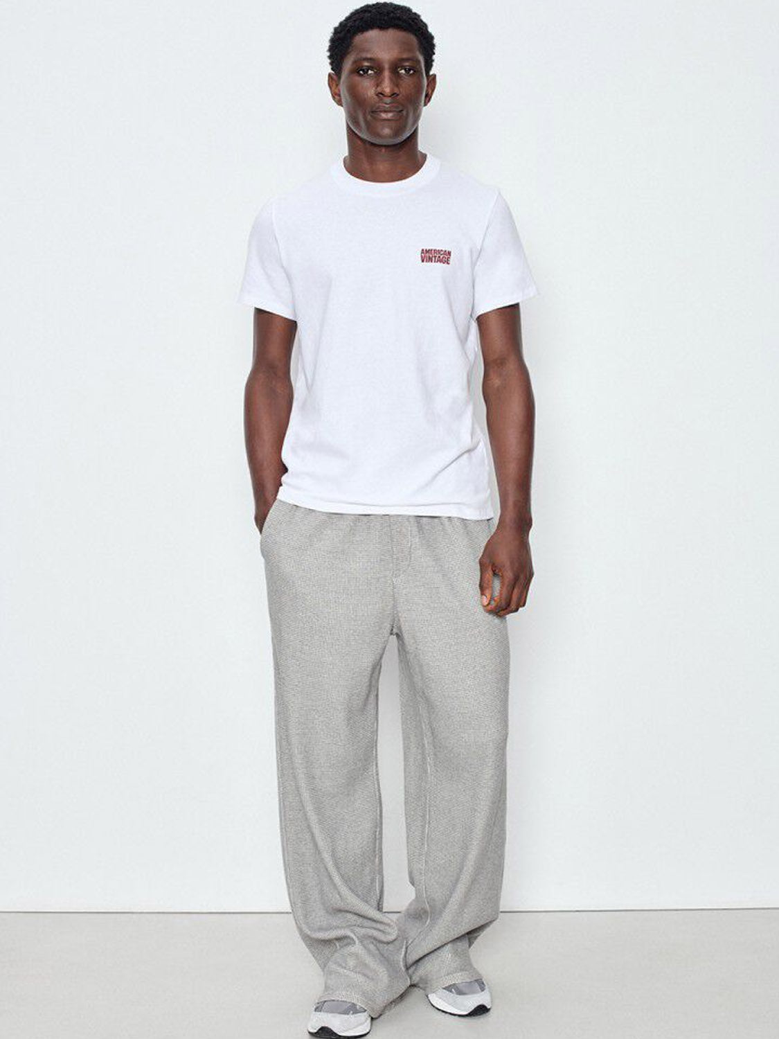 American Vintage Mens S/S Tee - Bysapick - White