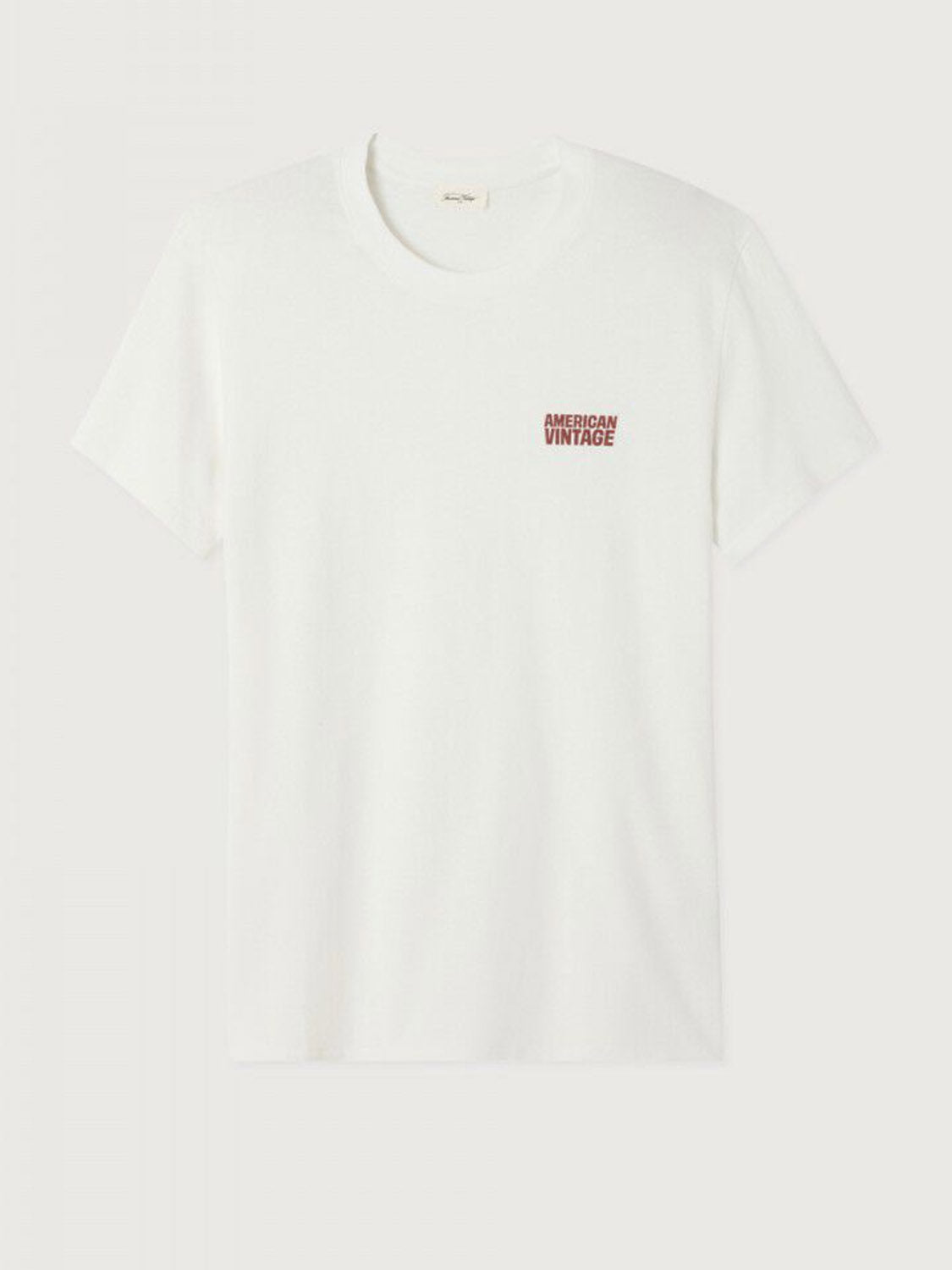 American Vintage Mens S/S Tee - Bysapick - White