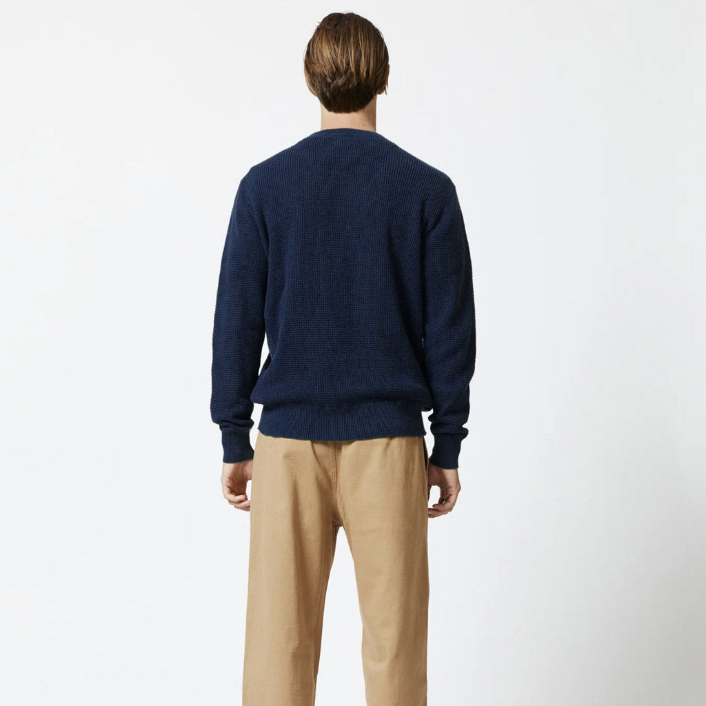 MR SIMPLE : SORRENTO KNIT : NAVY - Collector Store
