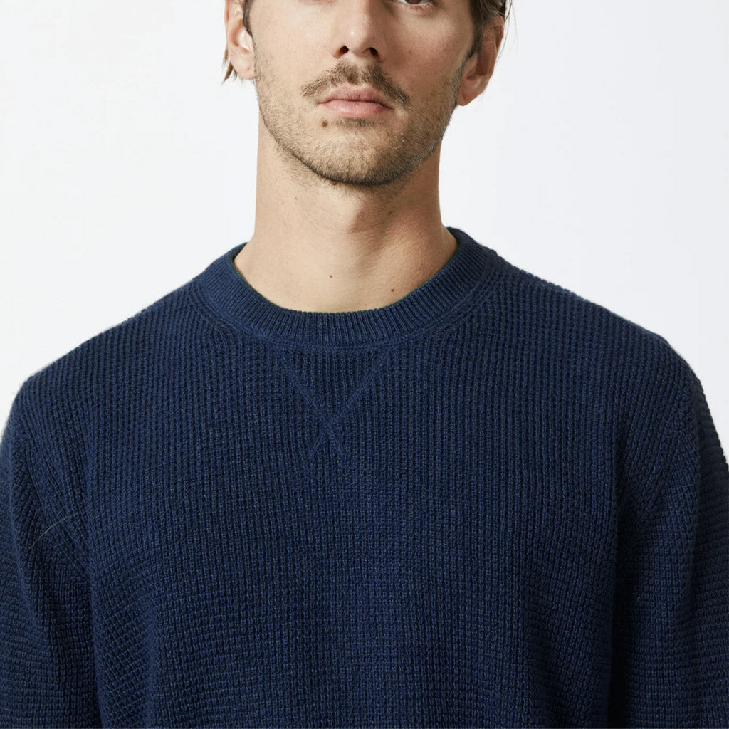 MR SIMPLE : SORRENTO KNIT : NAVY - Collector Store