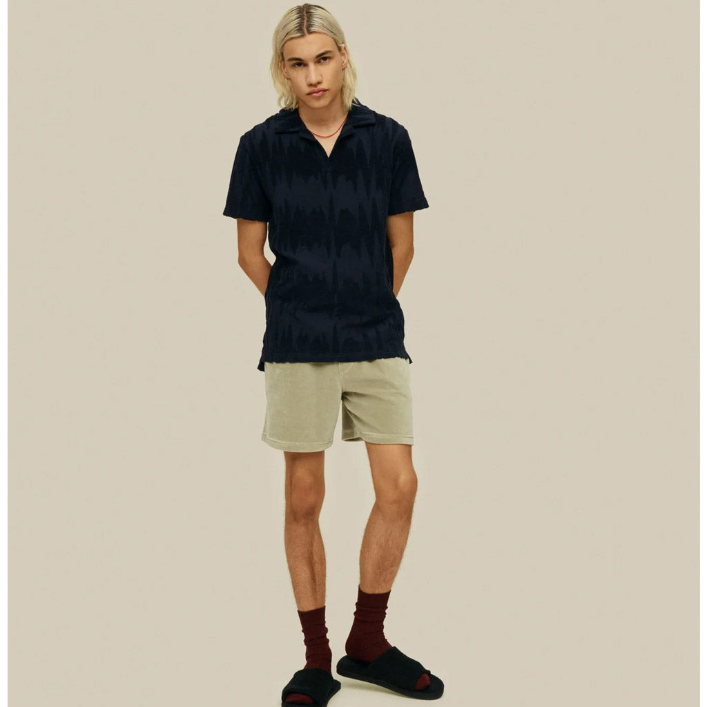 OAS GLITCH Polo Terry Shirt - Collector Store