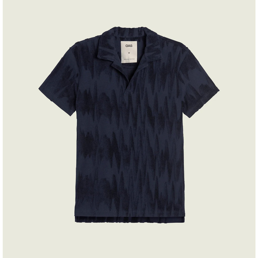 OAS GLITCH Polo Terry Shirt - Collector Store