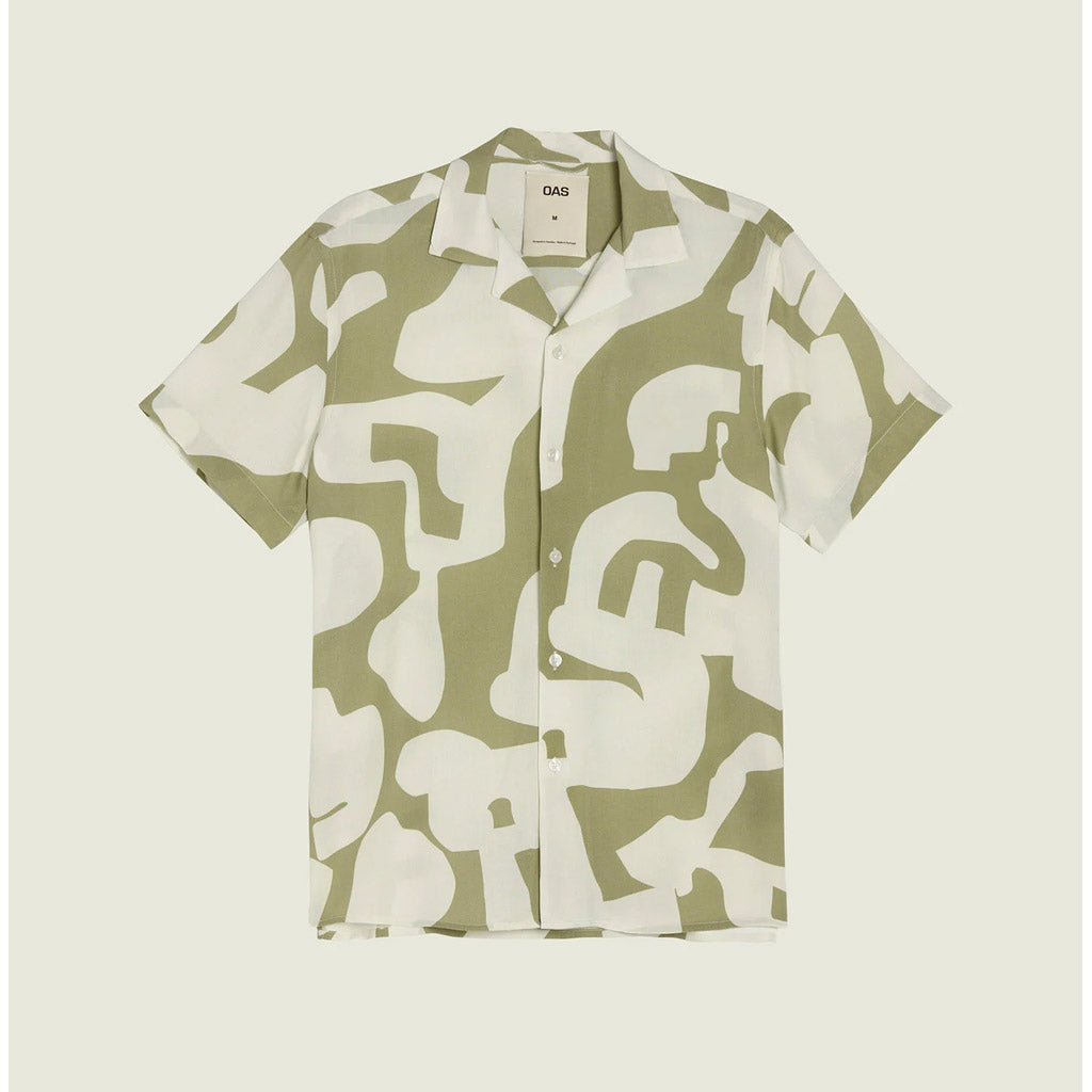 OAS Sage Puzzlotec Viscose Shirt - Collector Store