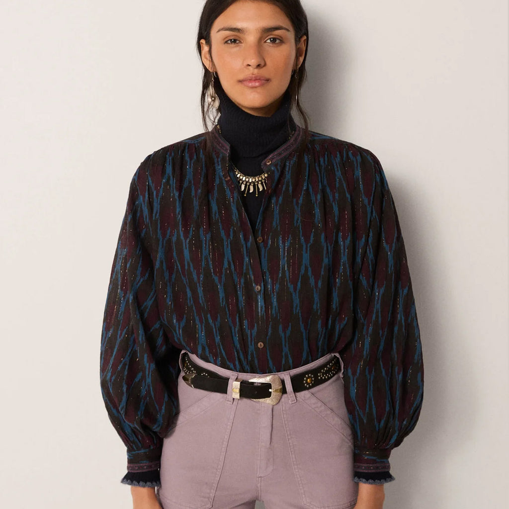 GIORGIA Firework Ocean Blouse - Collector Store Sydney