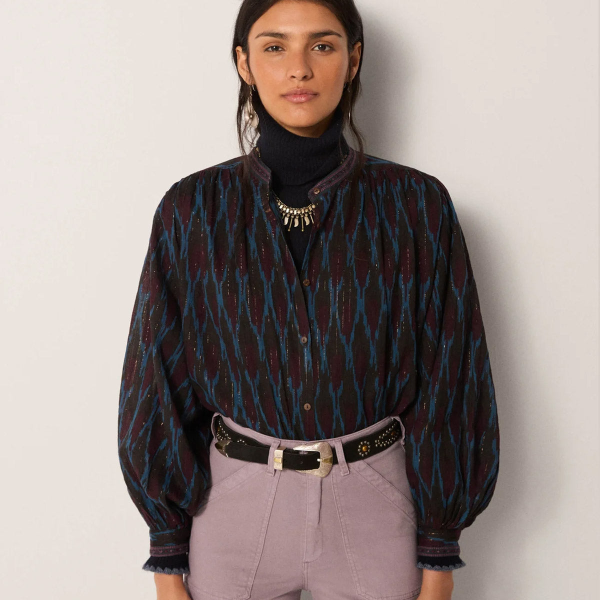GIORGIA Firework Ocean Blouse - Collector Store Sydney