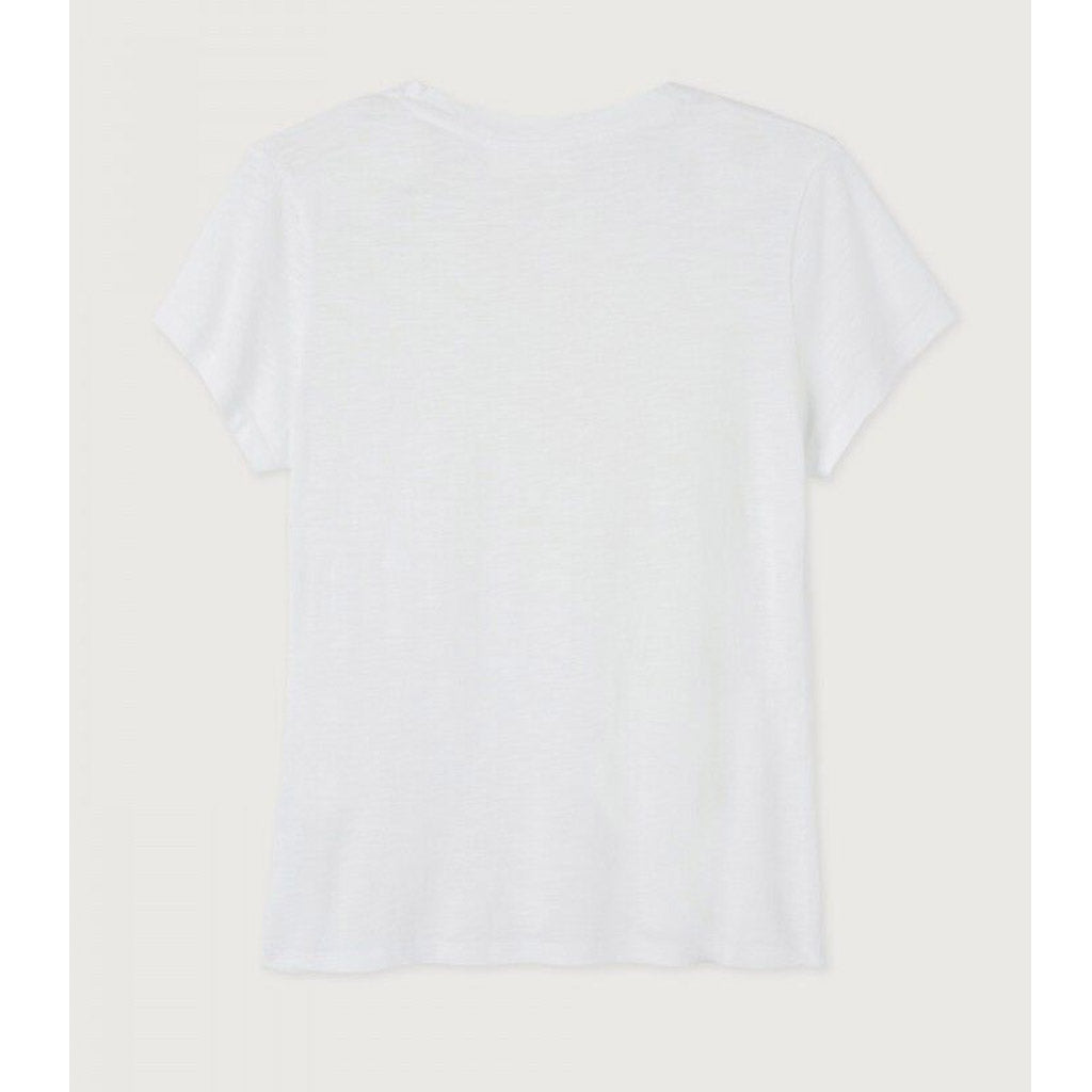 American Vintage Jacksonville Round Neck Tee - White - Collector Store Sydney