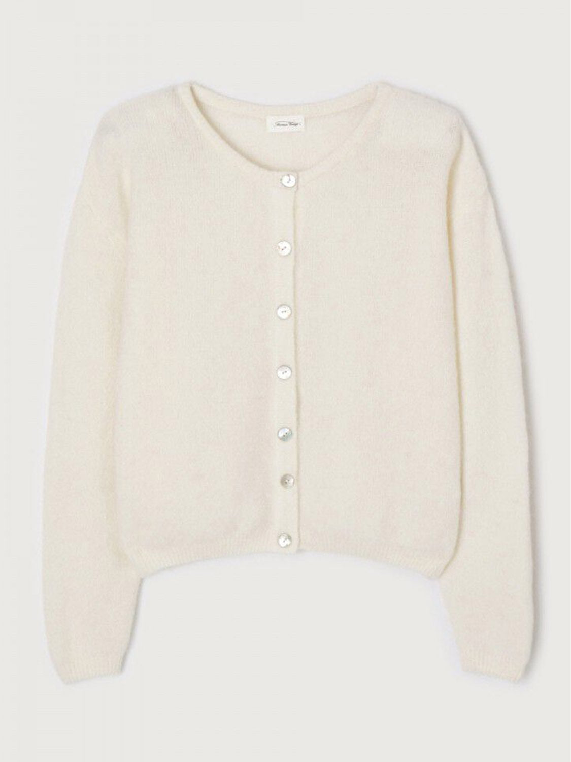 American Vintage Cardigan - Vito - Blanc - Collector Store Sydney