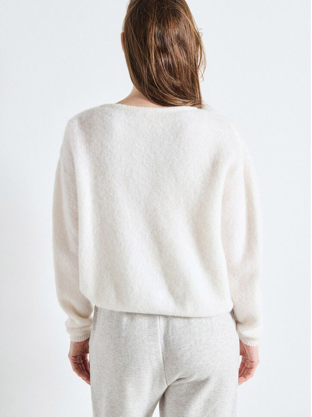 American Vintage Cardigan - Vito - Blanc - Collector Store Sydney