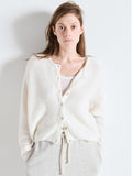 American Vintage Cardigan - Vito - Blanc - Collector Store Sydney