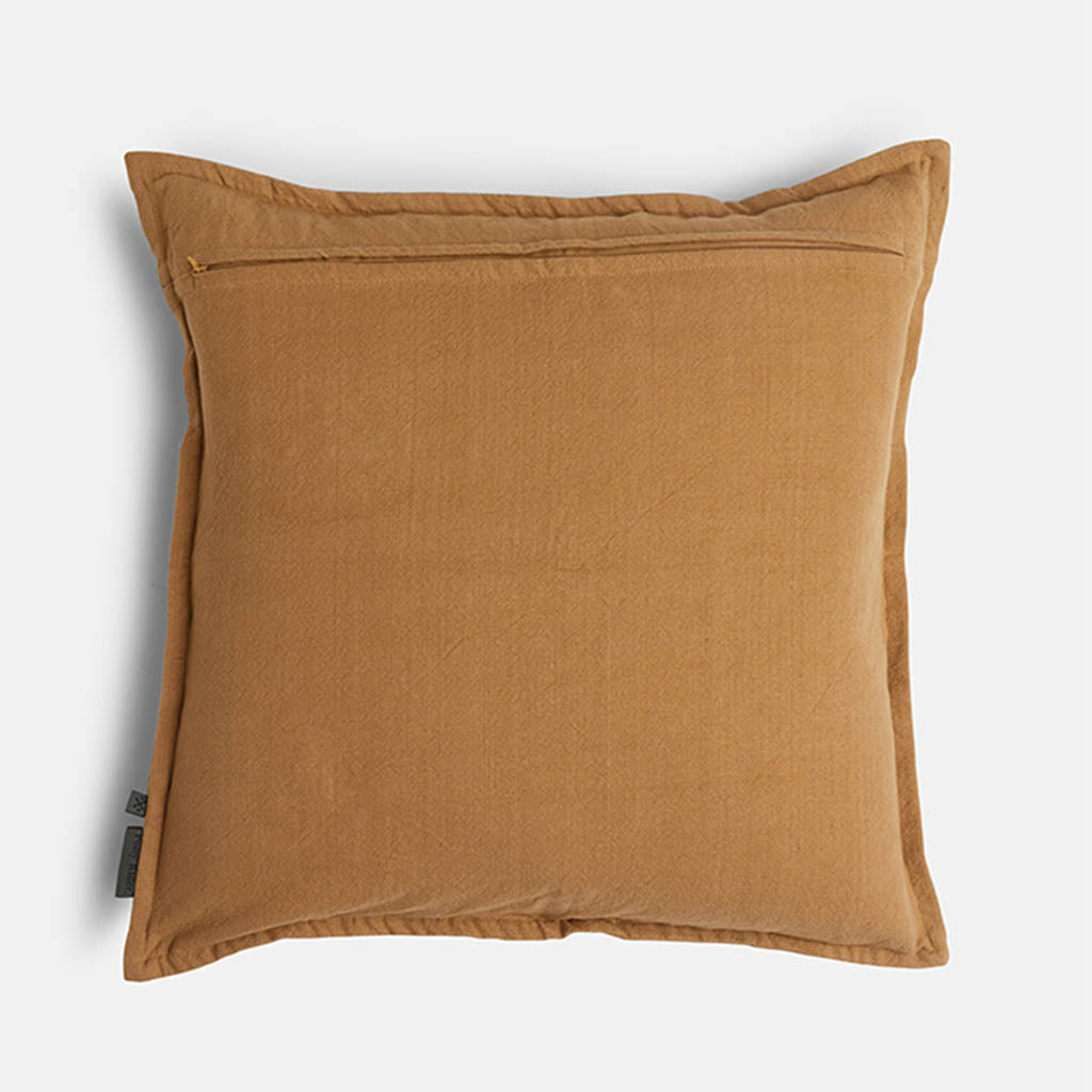 Ancestors Way Cushion | Tabacco Brown /Monks Rober / Donkey | 55*55 - Collector Store