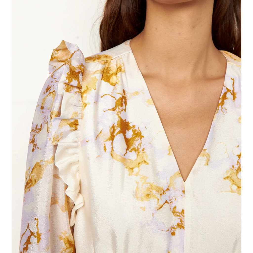 Second Female Angelica Slim Dress - Pearled Ivory - Collector Store