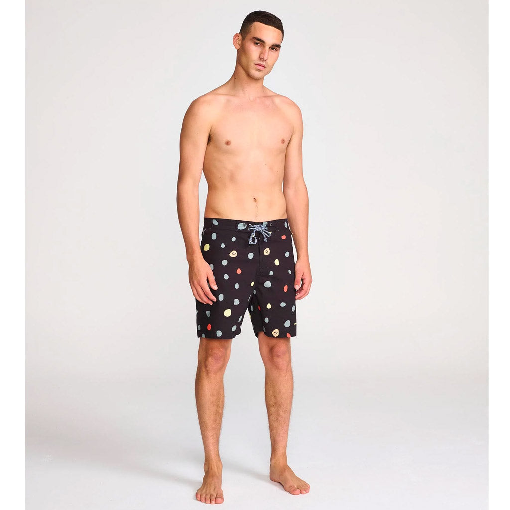 TCSS SPOTTO COHOOTS BOARDSHORT - Vintage Black - Collector Store