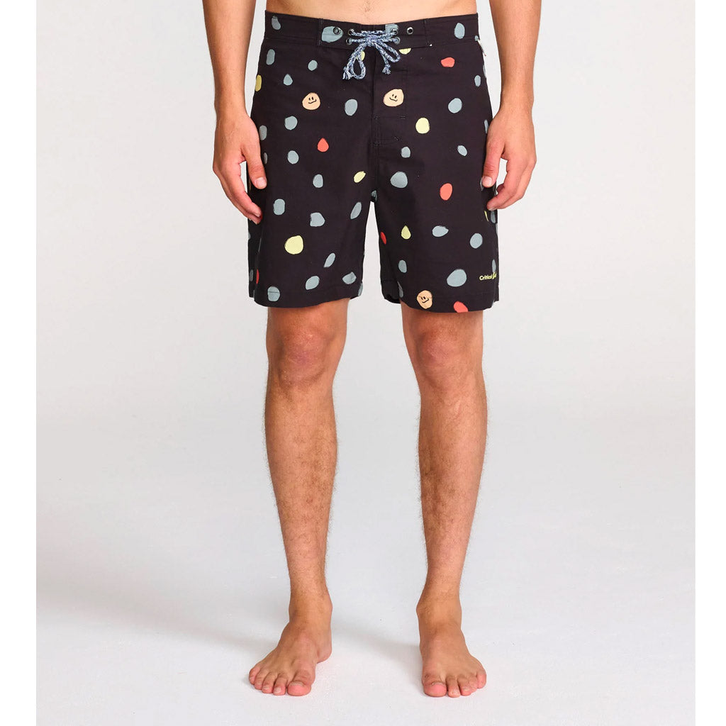 TCSS SPOTTO COHOOTS BOARDSHORT - Vintage Black - Collector Store