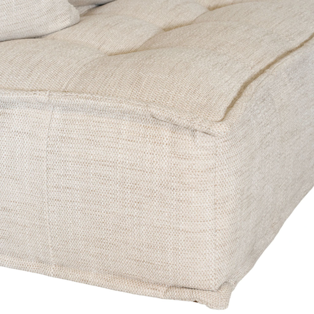 Denver Sofa Corner Seat |  Natural | Uniqwa Furniture - Collector Store