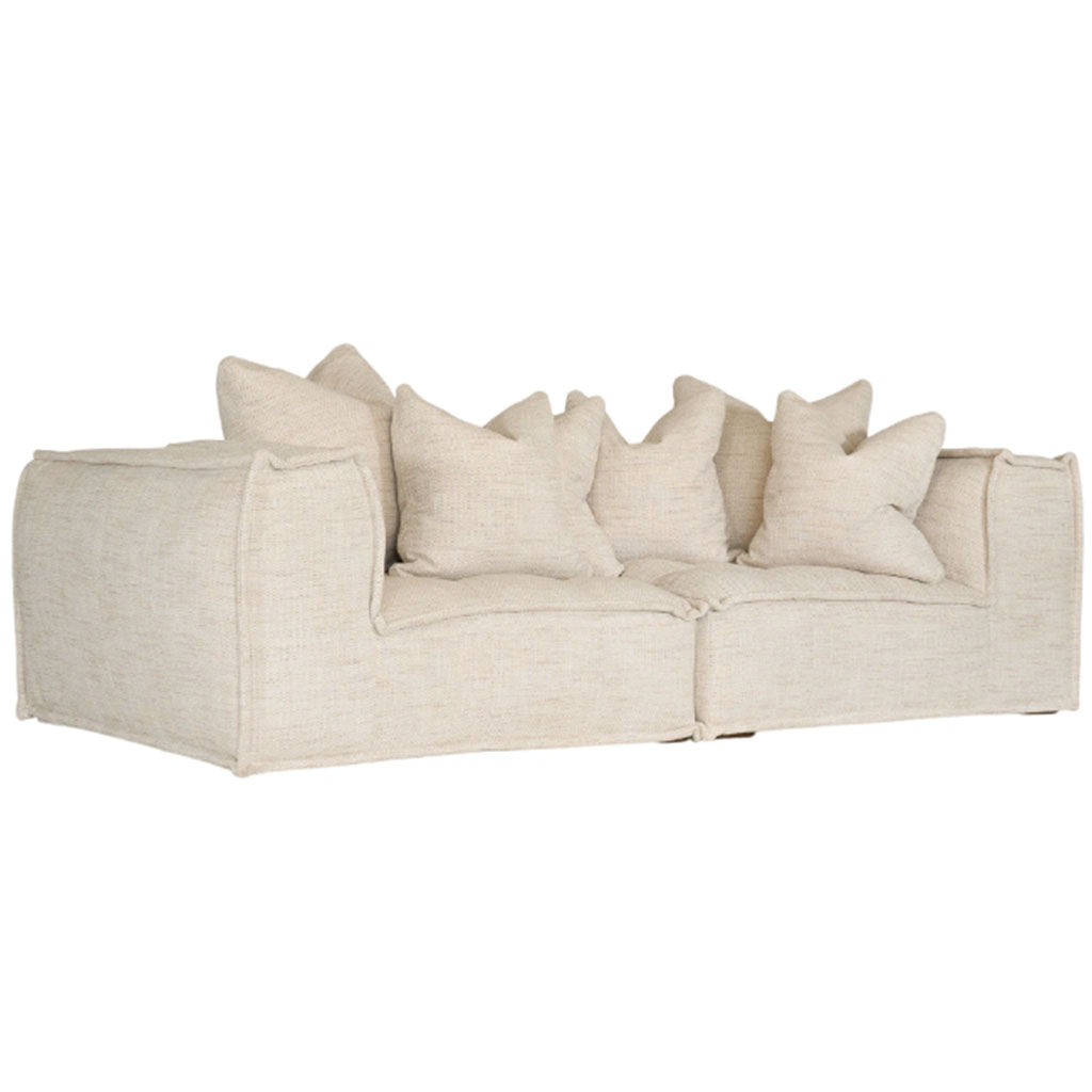 Denver Sofa Corner Seat |  Natural | Uniqwa Furniture - Collector Store