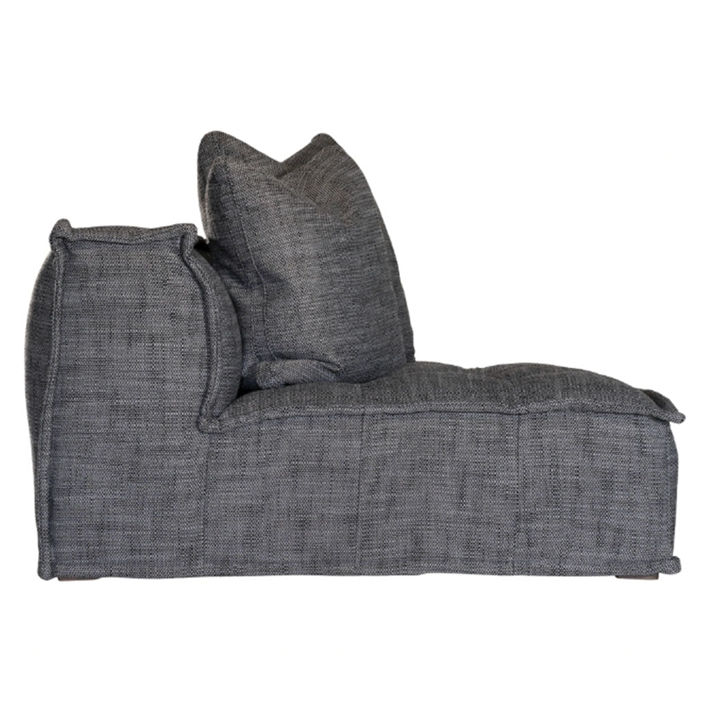 Denver Sofa Single Seater |  Dark Grey | Uniqwa Furniture - Collector Store