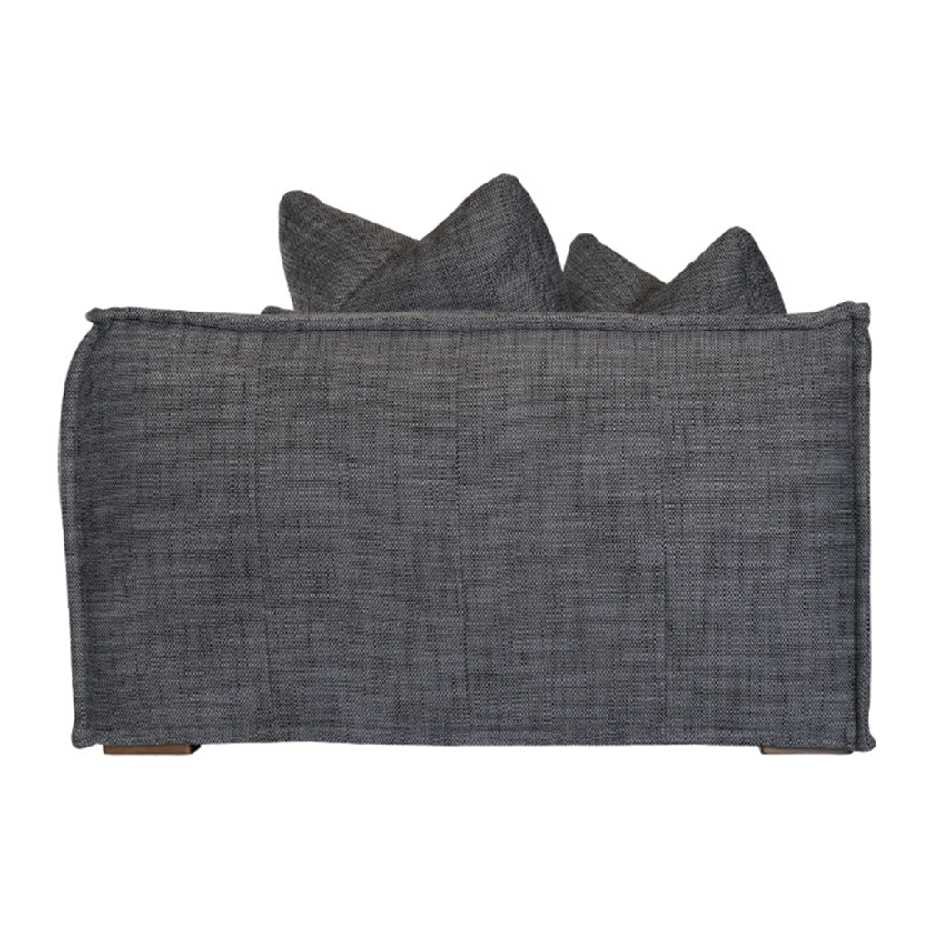 Denver Sofa Single Seater |  Dark Grey | Uniqwa Furniture - Collector Store