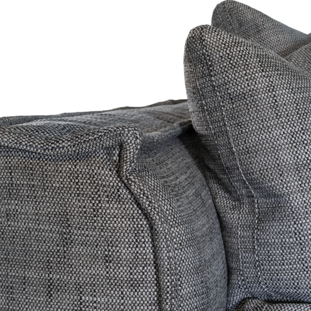 Denver Sofa Single Seater |  Dark Grey | Uniqwa Furniture - Collector Store