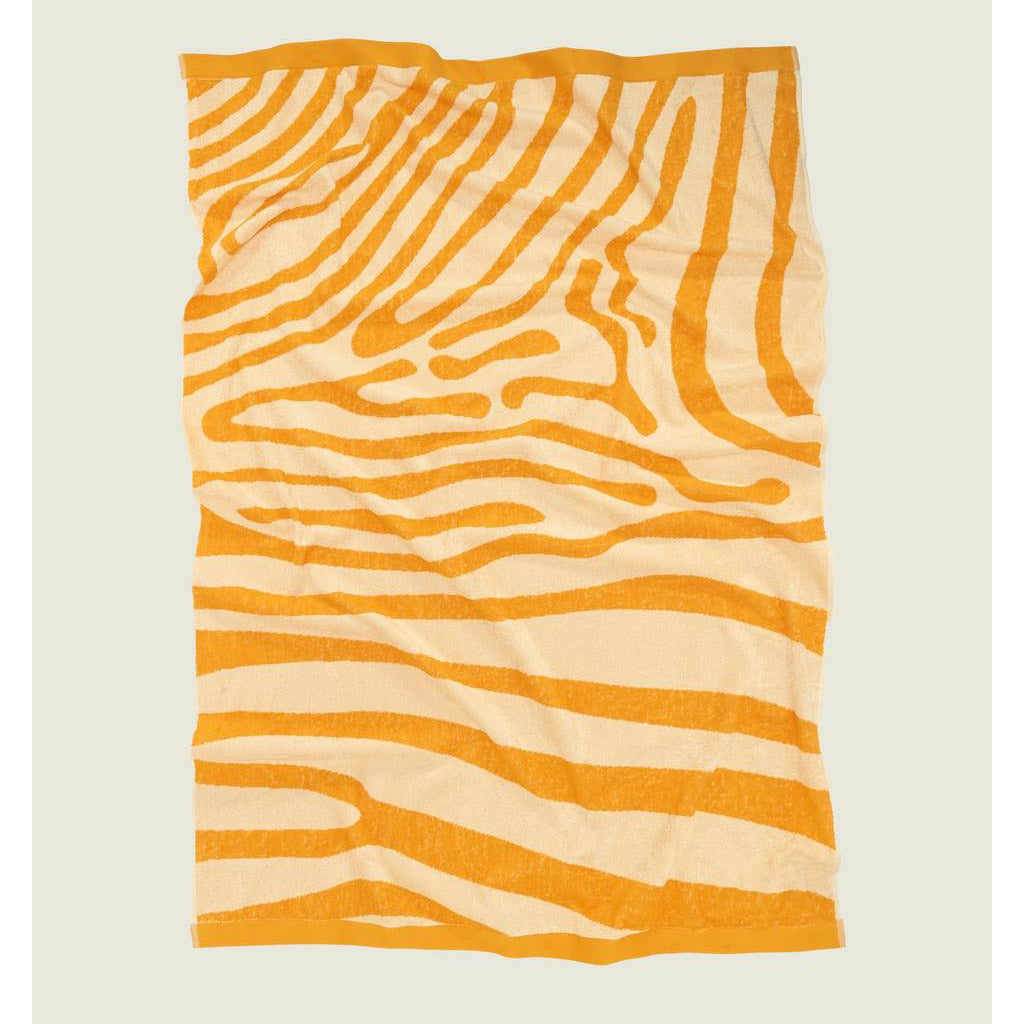 OAS Yellow Maze Towel - Collector Store