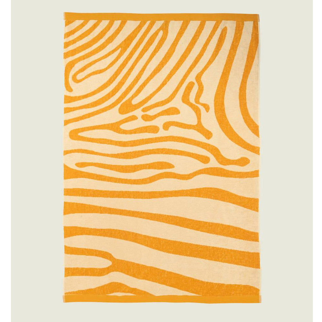 OAS Yellow Maze Towel - Collector Store