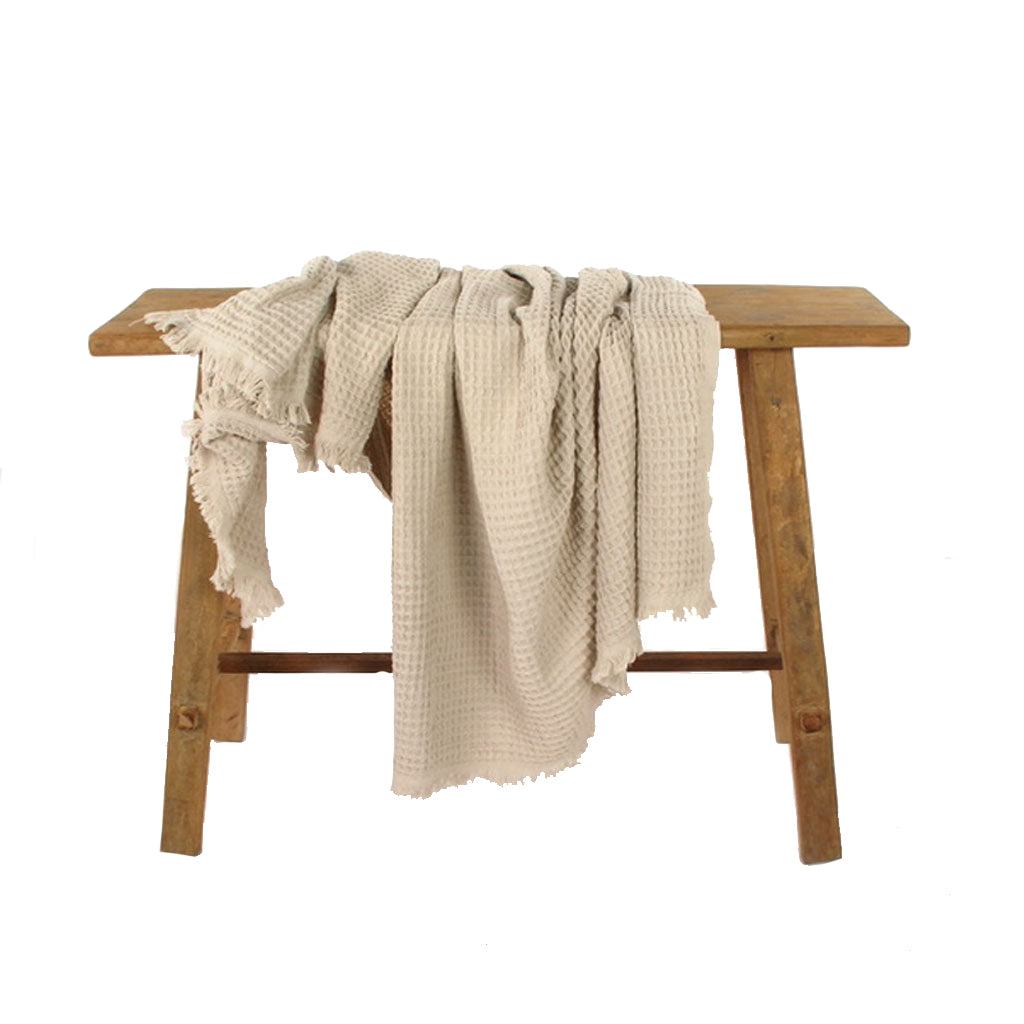 by ende.| Waffle Throw | Stone - Collector Store