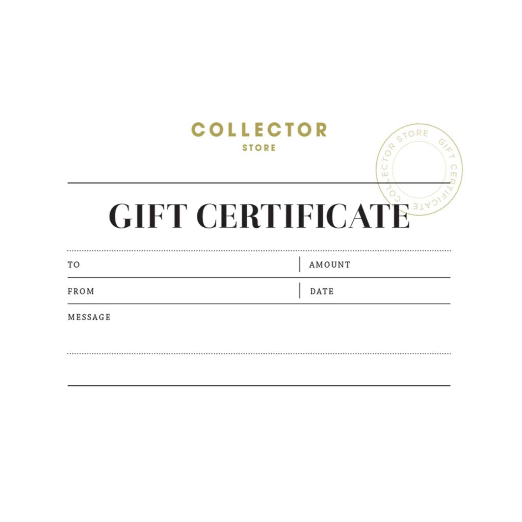 Gift Certificate - Collector Store Sydney