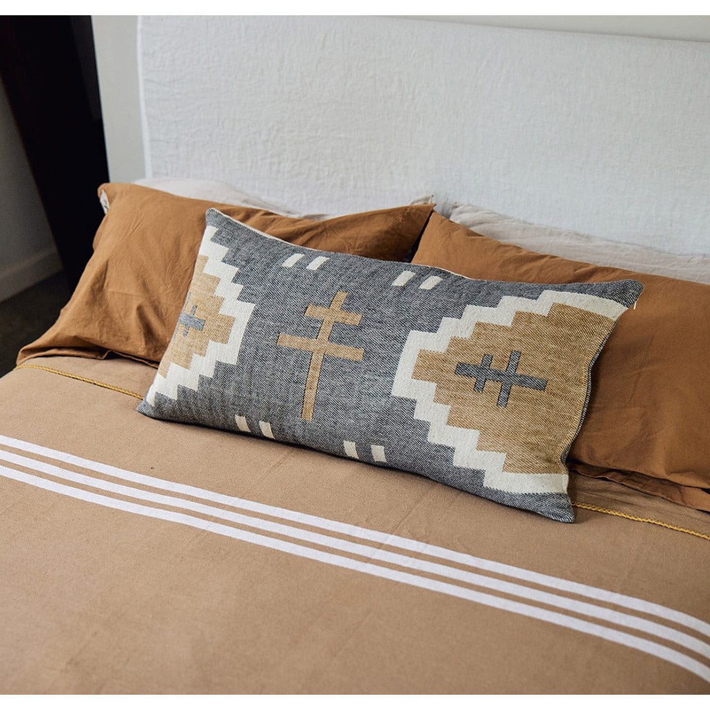 Pony Rider Mountain Cushion | Safari-Oats | 85*45 - Collector Store