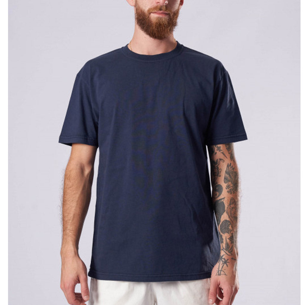 La Paz Logo Tee Shirt - Dantas DARK NAVY / ECRU LOGO - Collector Store