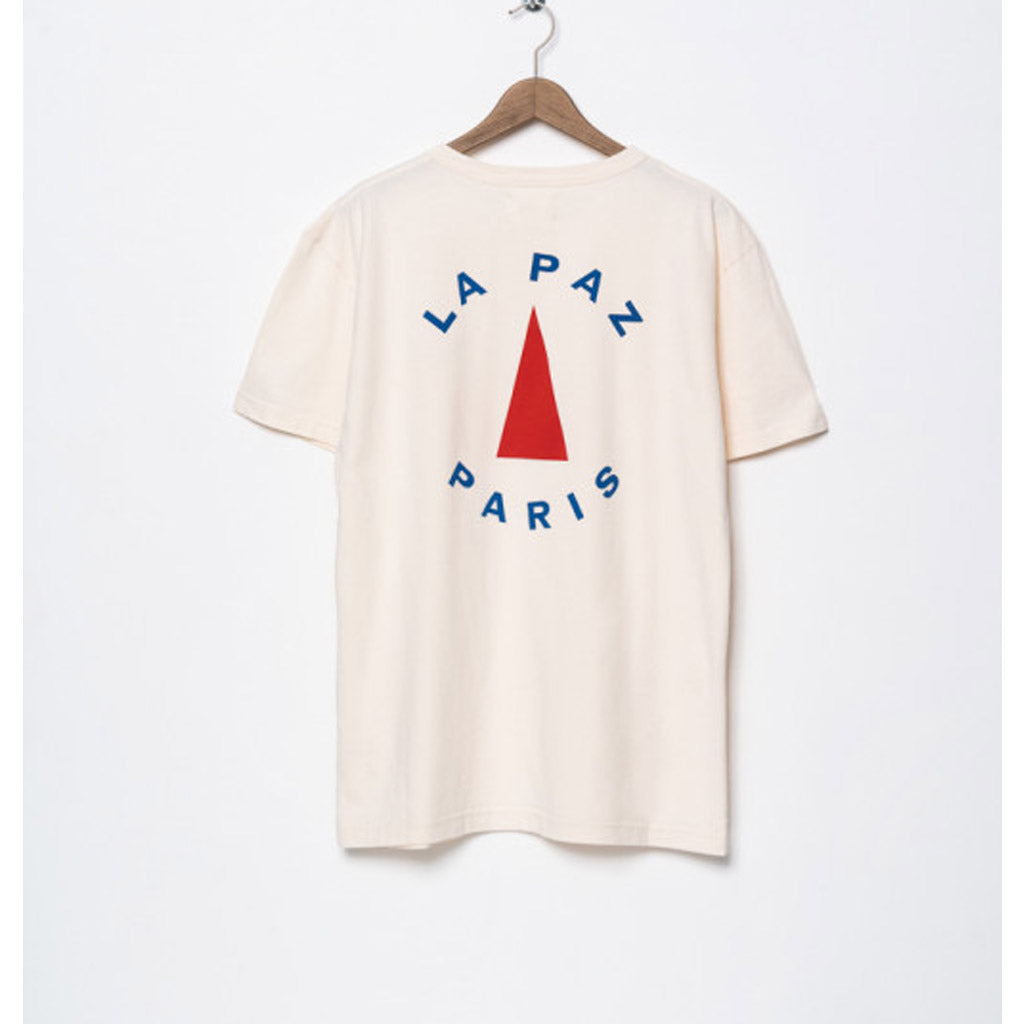 La Paz Tee shirt - GUERREIRO LA PAZ PARIS ECRU - Collector Store