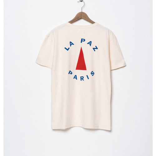 La Paz Tee shirt - GUERREIRO LA PAZ PARIS ECRU - Collector Store Sydney