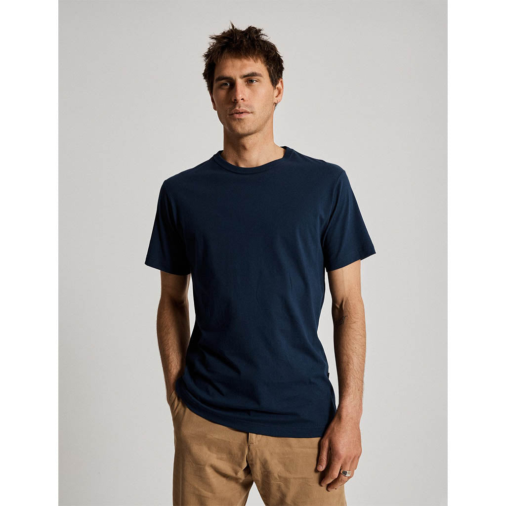 Mr Simple Reginald Tee | Navy - Collector Store