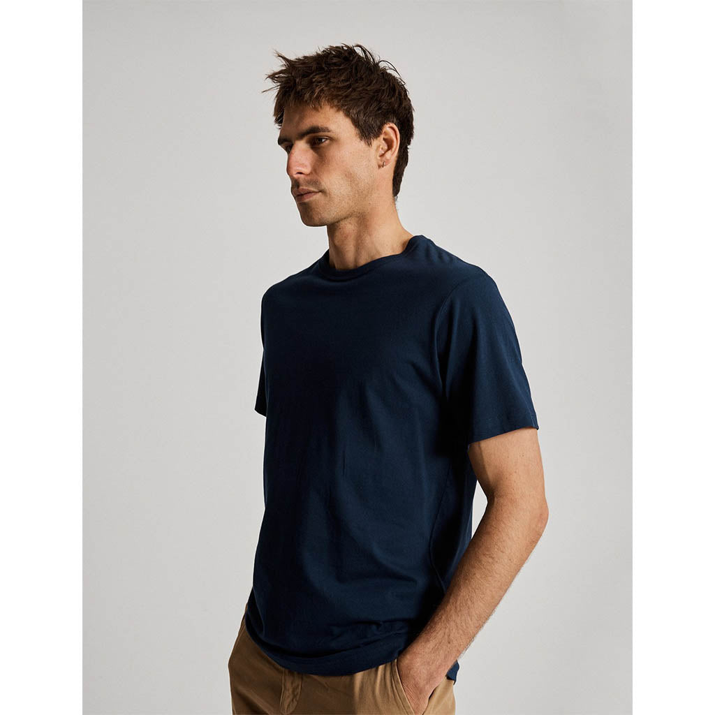 Mr Simple Reginald Tee | Navy - Collector Store