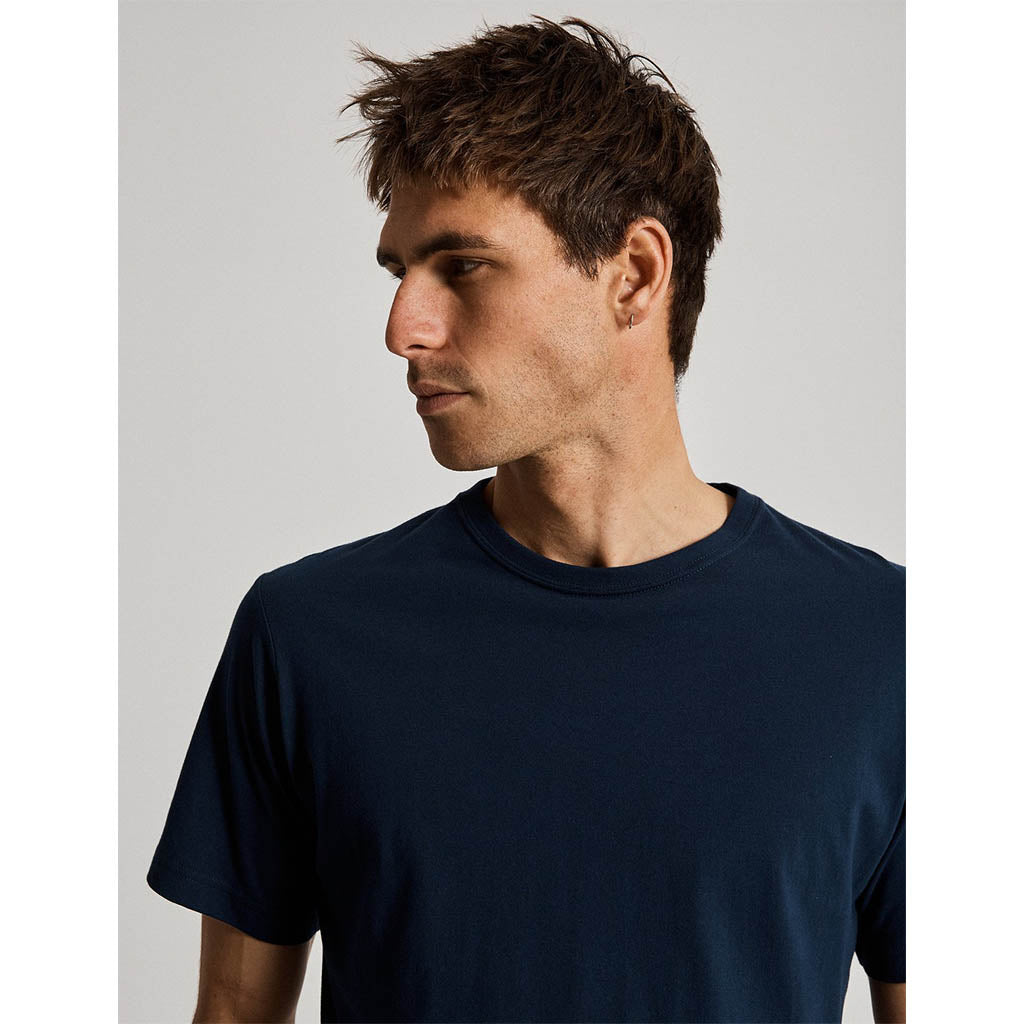 Mr Simple Reginald Tee | Navy - Collector Store