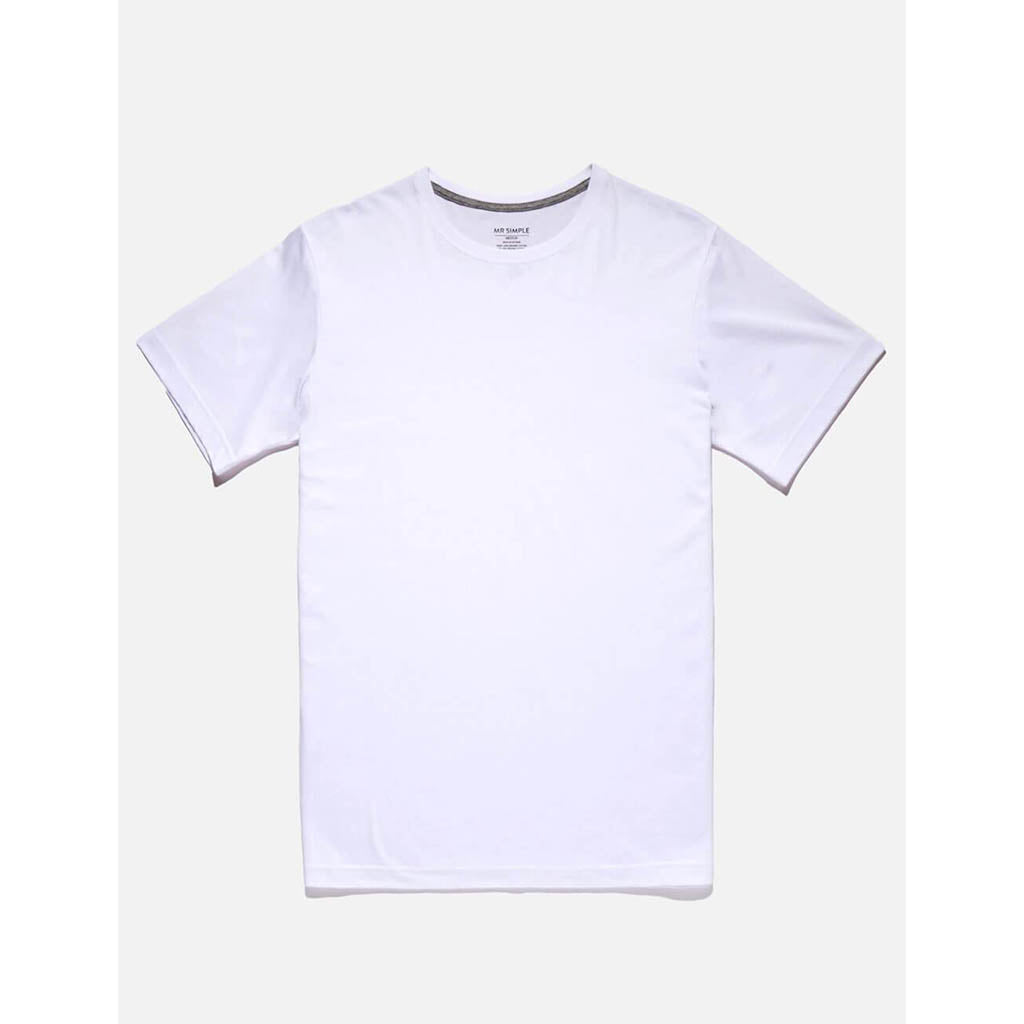Mr Simple Reginald Tee | White - Collector Store