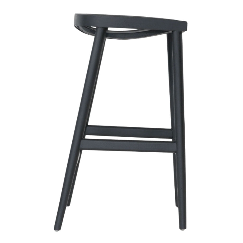 Tarkuli Barstool - Black | Uniqwa Furniture - Collector Store