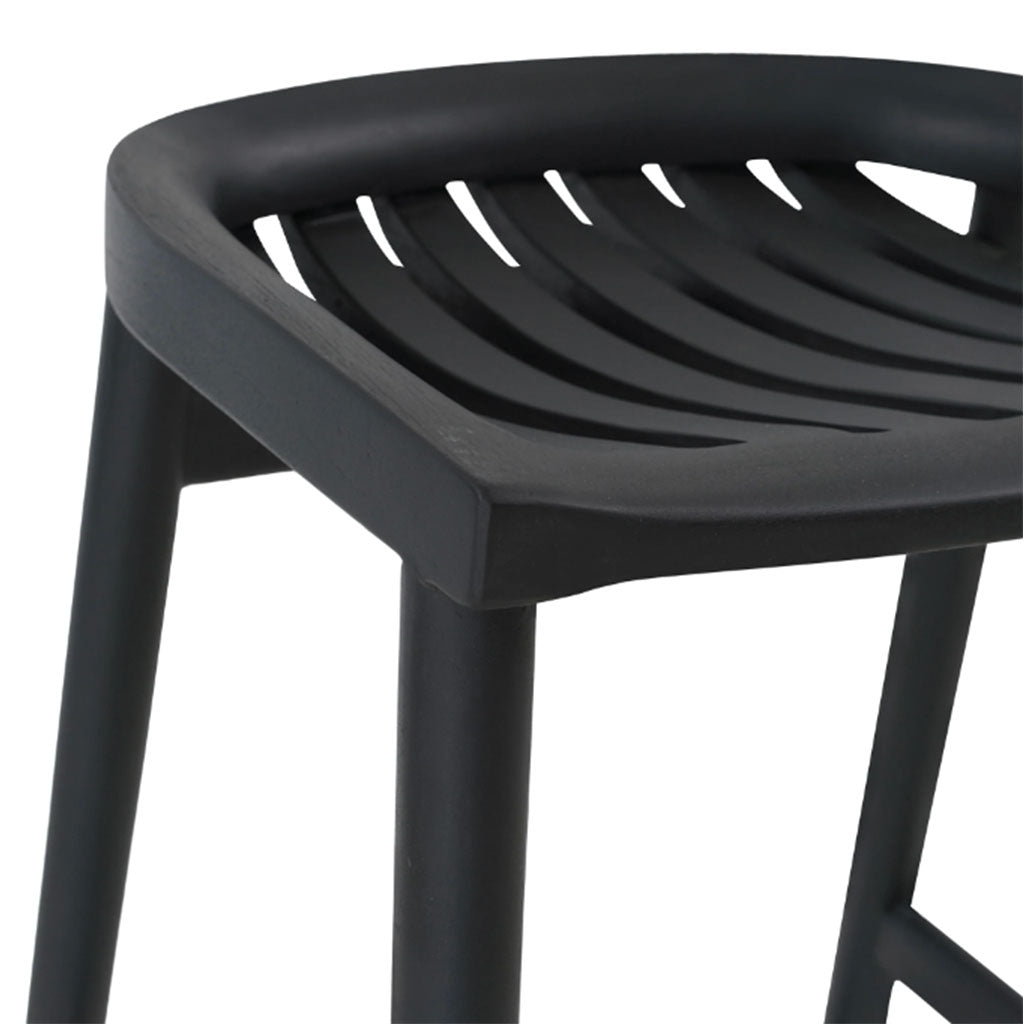Tarkuli Barstool - Black | Uniqwa Furniture - Collector Store