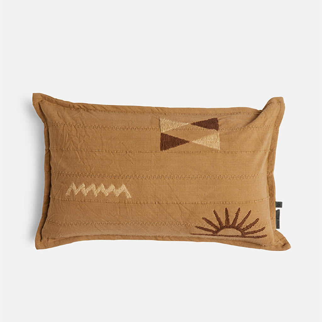 Lil Ancestors Way Cushion | Tabacco Brown / Monks Rober /Donkey | 35*55 - Collector Store