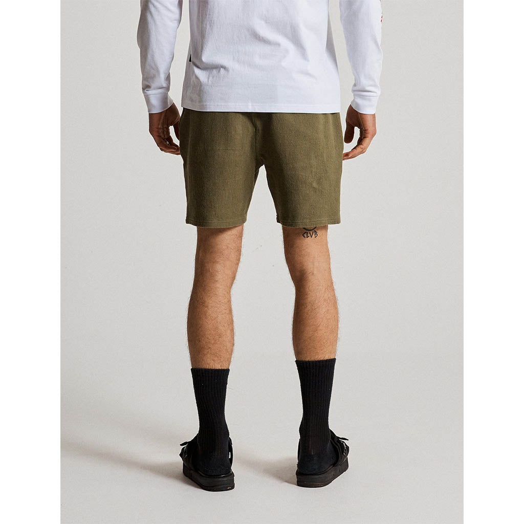Mr Simple Burbank Shorts Army Waffle - Collector Store