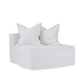 Hendrix Single Seat Sofa White | Uniqwa Furniture - Collector Store Sydney