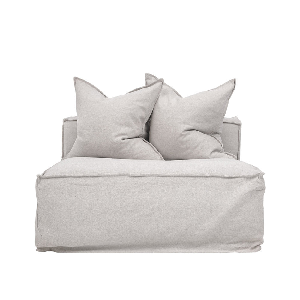 Hendrix Single Seat Sofa Sand | Uniqwa Furniture - Collector Store Sydney